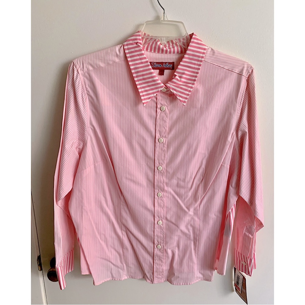 Sharon Anthony Fitted Button Down Shirt